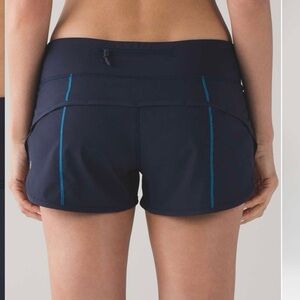 Lululemon Speed Short 2.5" Midnight Navy